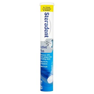 STERADENT ACTIVE PLUS TABLETS 30s