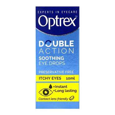 optrex Double Action Drops for Itchy Eyes 10ml