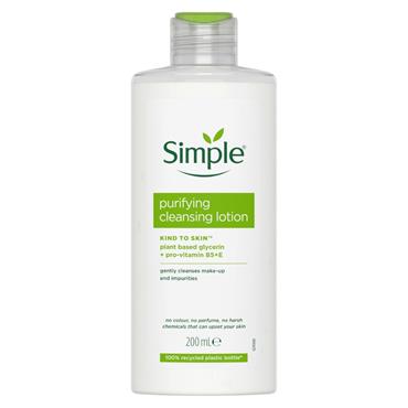 SIMPLE PURIFYING CLEANSING LOTION 200ML