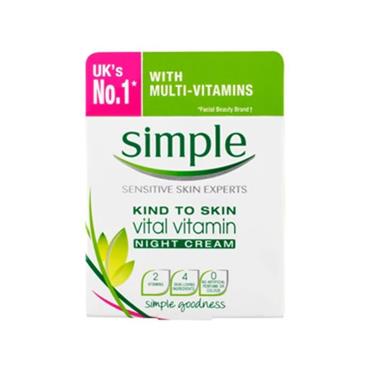 SIMPLE VITAL VITAMIN NIGHT CREAM 50ML