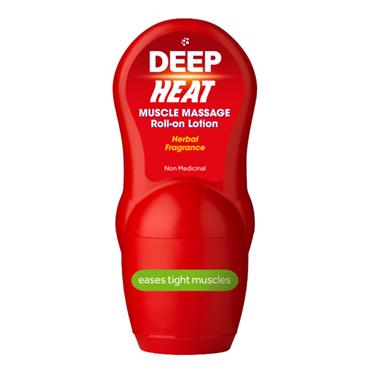 Deep Heat Muscle Massage Roll On Lotion 50ml