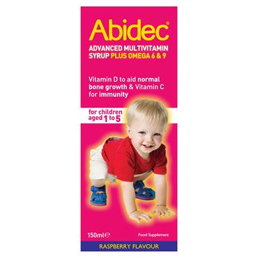 ABIDEC LIQUID RED 1 TO 5 YEARS 150ML