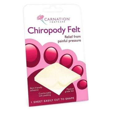 CARNATION CHIROPODY FELT SMALL PACK