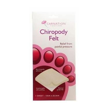 CARNATION CHIROPODY FELT LARGE PACK