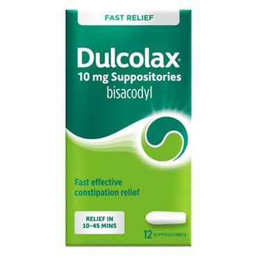 Dulcolax Suppositories 10mg 12 Pack