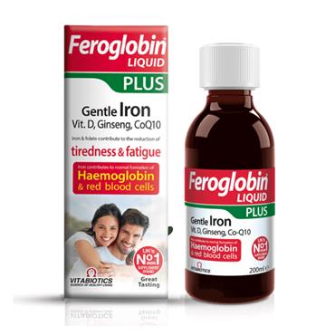 Vitabiotics Feroglobin Plus Liquid 200ml