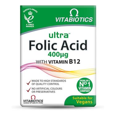 Vitabiotics Ultra Folic Acid 96
