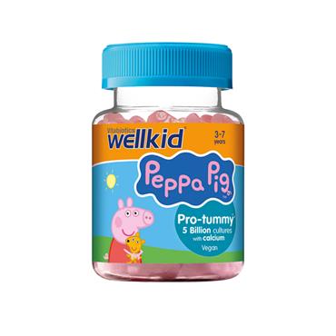 Vitabiotics Wellkid Peppa Pig Pro Tummy 30's Pastilles