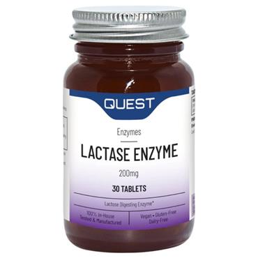 Quest Lactase Enzyme 200mg 30 Tablets