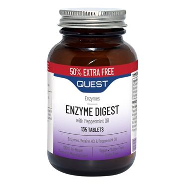 QUEST ENZYME DIGEST TABLETS 135 for 90 Promo Pack
