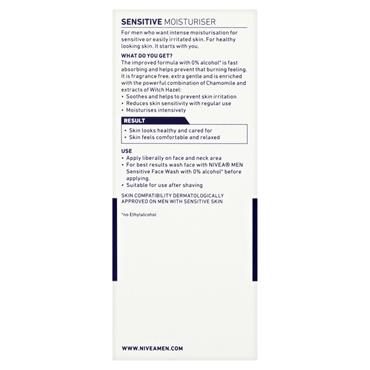 Nivea Men Sensitive Moisturiser 75ML