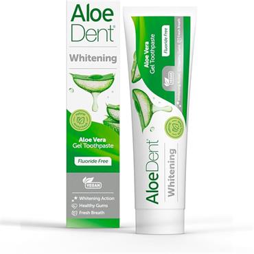 ALODENT ALOE VERA WHITENING FLUORIDE FREE TOOTHPASTE 100ML