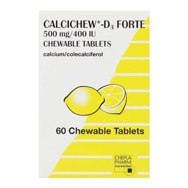CALCICHEW D3 CHEWABLE TABLETS 60
