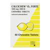 CALCICHEW D3 CHEWABLE TABLETS 60