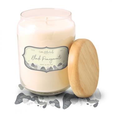 Celtic Candles Black Pomegranate candle large pop jar