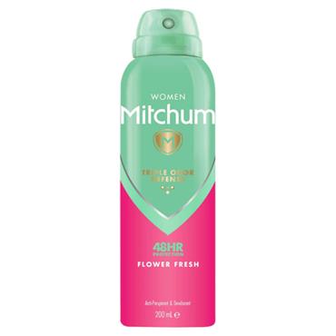 MITCHUM FLOWER FRESH DEODORANT 200ML