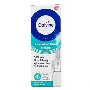 Otrivine Congestion Relief Menthol Spray 10ml