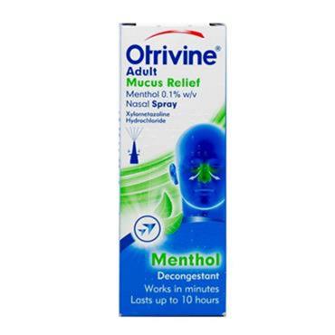 Otrivine Adult Mucus Relief Spray 10ml