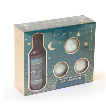 Elysium Spa Festive Pamper 4 piece Gift Set