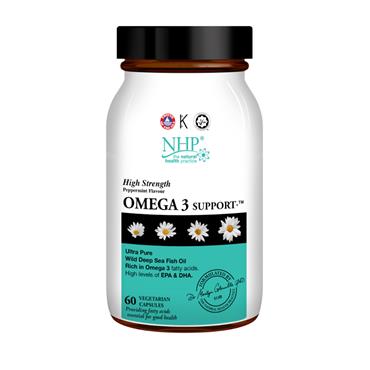 NHP OMEGA 3 SUPPORT CAPSULES 60s