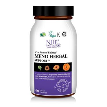 NHP MENO HERBAL SUPPORT CAPSULES 60s