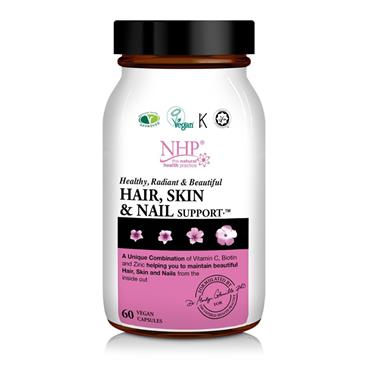 NHP HAIR SKIN & NAILS SUPPORT CAPSULES 60s
