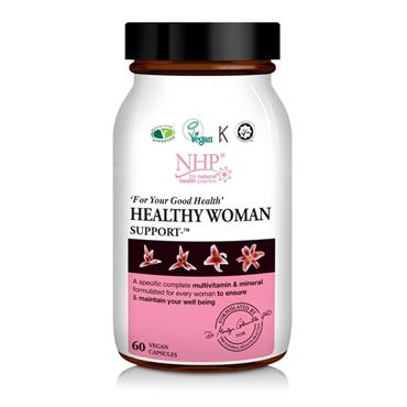 NHP HEALTHY WOMAN SUPPORT CAPSULES 60s