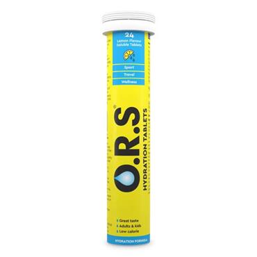 ORS Hydration tablets lemon 24