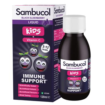 Sambucol Liquid Kids + Vitamin C Immune Support 120ml