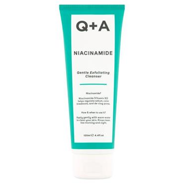 Q+A NIACINAMIDE GENTLE EXFOLIATING CLEANSER 125ML