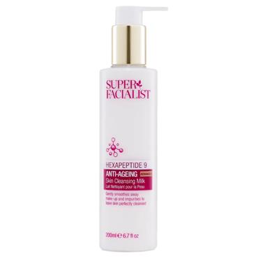 Super Facialist Hexapeptide Anti Ageing Skin Cleansing Milk 200ml