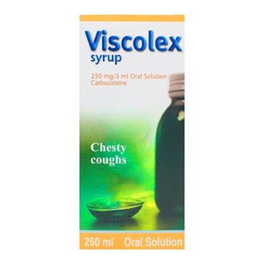 VISCOLEX CHESTY COUGH SYRUP 250ML