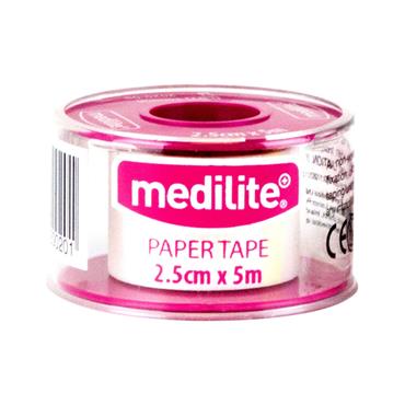MEDILITE PAPER TAPE 2.5CM X 5M