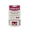 Medicare Wax Cotton Earplugs 4 Pairs