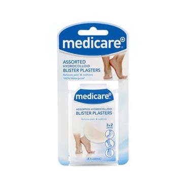Medicare Assorted Hydrocolloid Blister Plaster 6 Pack