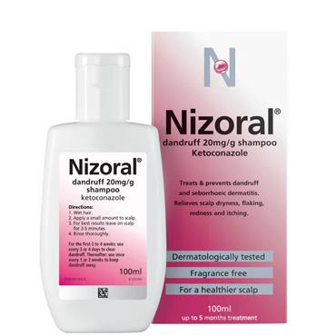 Nizoral Dandruff 20 mg/g Shampoo 100ml