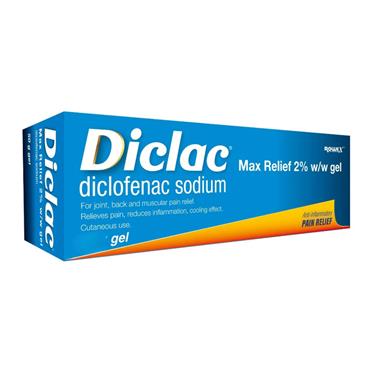 Diclac (Diclofenac 2%) Maximum Relief Gel 100g