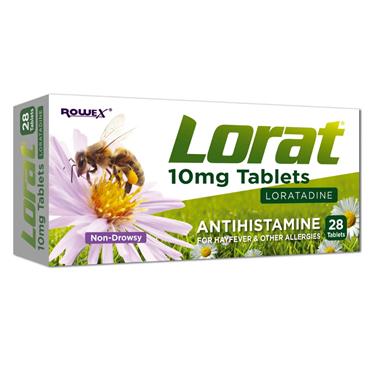 Lorat Antihistamine (Loratidine) 28 Tablets