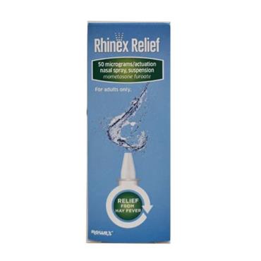 RHINEX HAYFEVER RELIEF NASAL SPRAY 60 DOSES