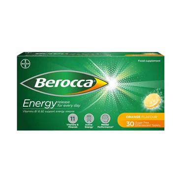BEROCCA ENERGY ORANGE 30S
