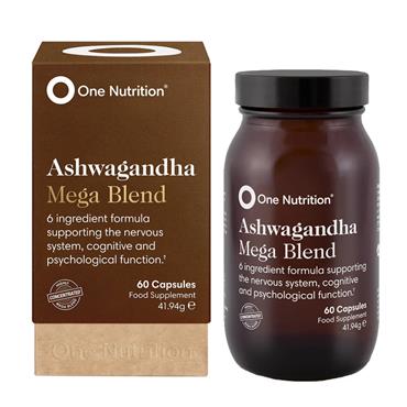One Nutrtition Ashwagandha Mega Blend 60 Capsules
