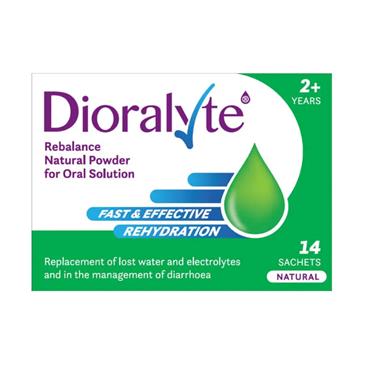 Dioralyte Rebalance Natural Flavour Rehydration Sachets 14 Pack