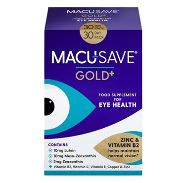 Macusave Gold For Eye Health 30 Capsules