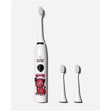 SPOTLIGHT CHEETAH RECHARGABLE ELECTRIC TOOTHBRUSH CHILDREN 2+