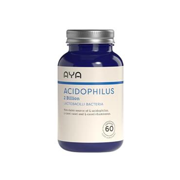AYA Acidophilus 2 Billion Lactobacilli Bacteria 60 Capsules