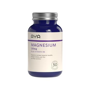 AYA Magnesium 150mg Plus Vitamin B6 30 Tablets