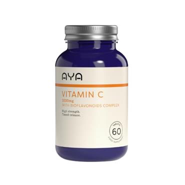 Aya Vitamin C 1000mg with Bioflavonoids Complex 60 Tablets