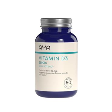 AYA Vitamin D3 2500iu 60 Tablets
