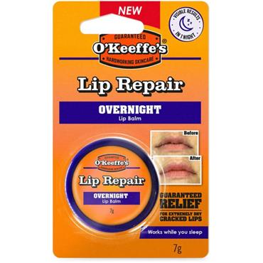 O'KEEFES LIP REPAIR OVERNIGHT LIP BALM 7G