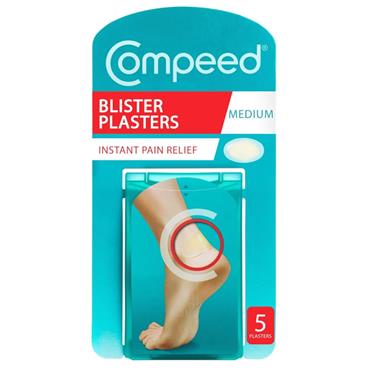 COMPEED BLISTER PLASTERS MEDIUM 5S